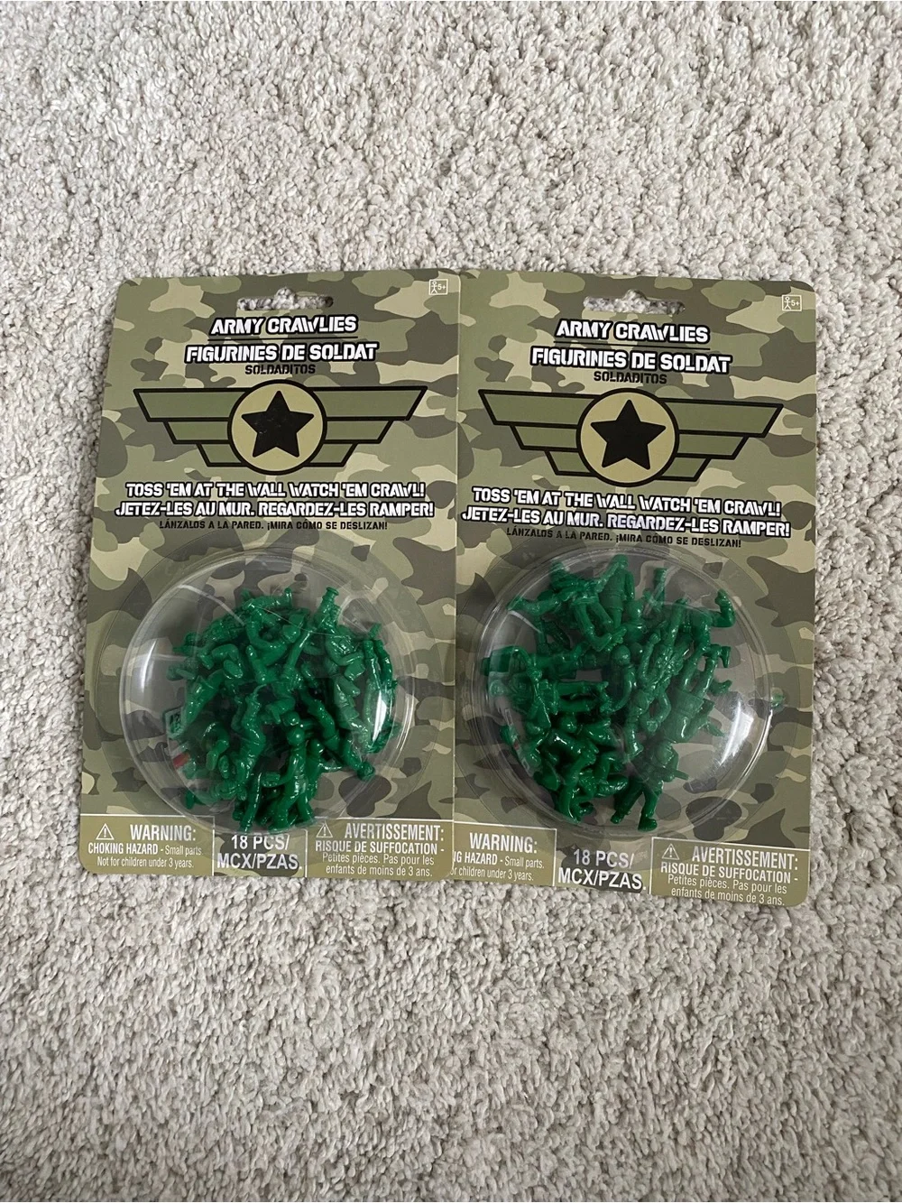 Army Crawlies Green Toy Soldier Party Decorations 36 Pieces Total Pack of 2